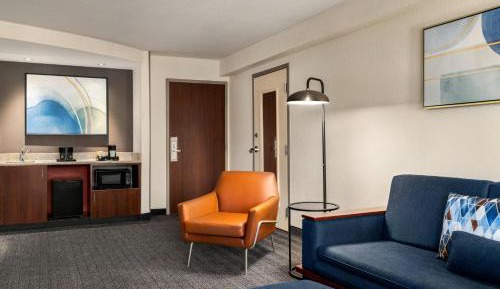 King Suite with Sofa Bed and Transfer Shower - Mobility and Hearing Accessible