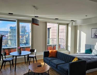 Studio with Balcony