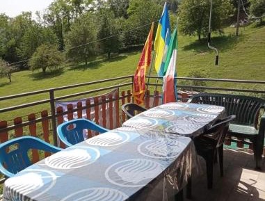 Family Room with Shared Bathroom