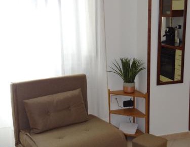 One-Bedroom Apartment with City View