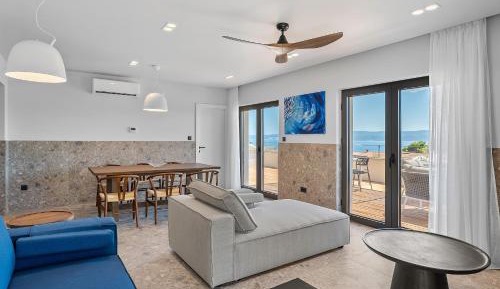 Three-Bedroom Apartment with Sea View