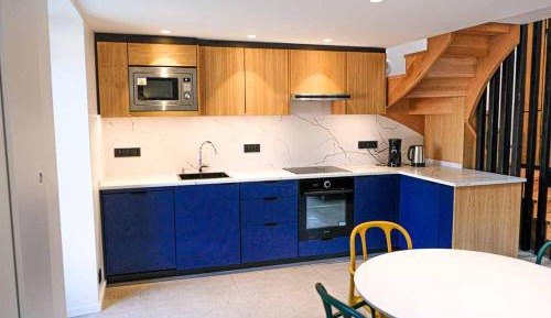 One-Bedroom Apartment with Balcony and Mountain View  