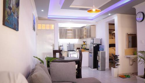 Two-Bedroom Apartment with Balcony and Terrace