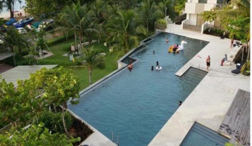 Two-Bedroom Apartment with Pool View