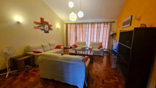 Two-Bedroom Apartment with Balcony and Terrace