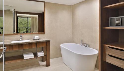 One-Bedroom Signature King Suite with Balcony and Valley View