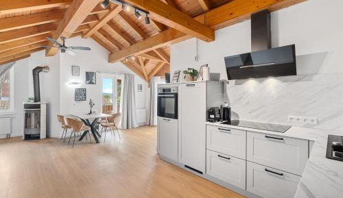One-Bedroom Loft Apartment with Balcony