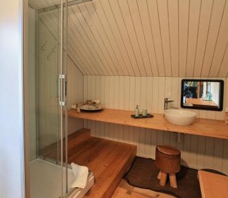 Family Room with Shower