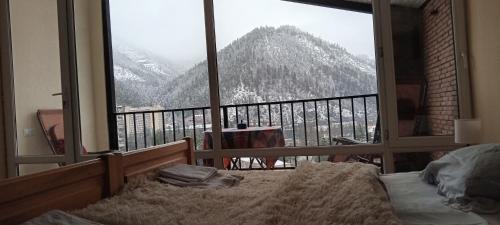 One-Bedroom Apartment with Balcony and Mountain View  