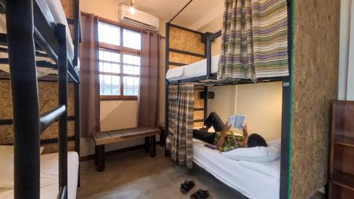Single Bed in 6-Bed Dormitory Room
