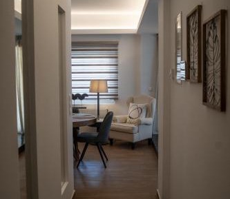 One-Bedroom Loft Apartment with Balcony