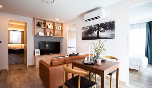 Two-Bedroom Apartment with Balcony