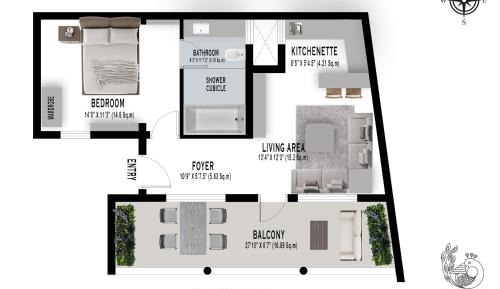 Junior Suite with Balcony