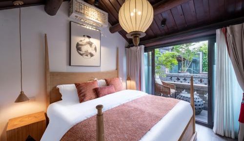 Courtyard View Two Bedrooms with Balcony