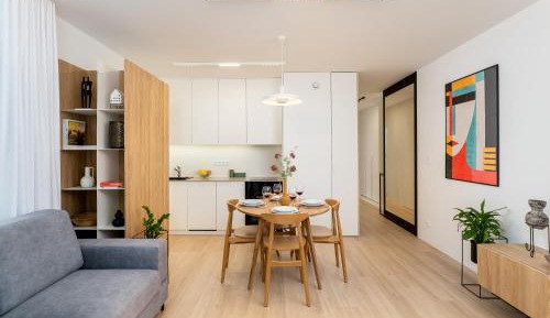 Two-Bedroom Apartment with Garden View