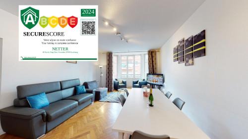 Apartment Netter Two-Bedroom + Living room