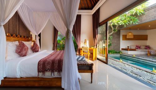 One-Bedroom Private Pool Villa With Hot Tub