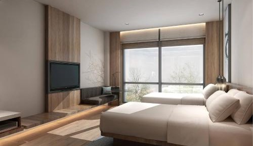 Deluxe Twin Room with City View