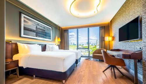 Collection Room with City View