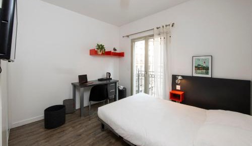 Studio with Balcony