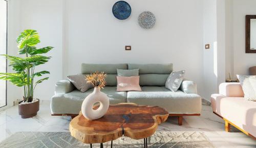 Two-Bedroom Apartment with Balcony and Sea View