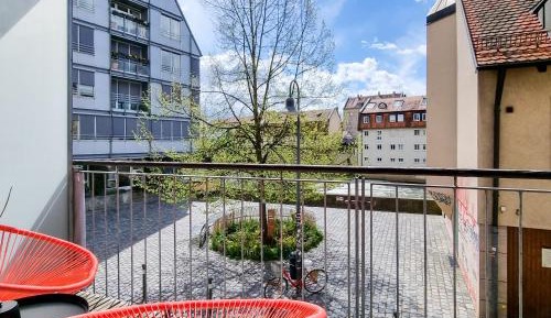 Studio with Balcony