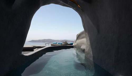 Junior Suite Sunset View with Heated Cave Pool