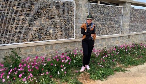 Family Room with Mountain View
