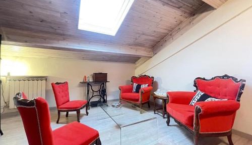 Family Room with Mountain View