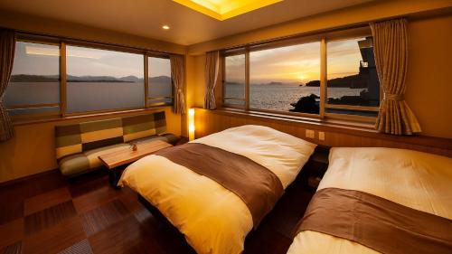 Twin Room with Private Sauna and Ocean View
