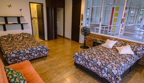 Family Room with Mountain View