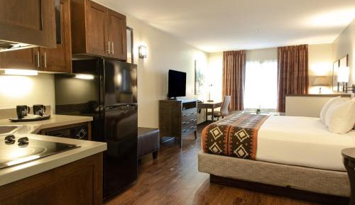 Extended Stay King Suite Kitchenette Sleeper Sofa