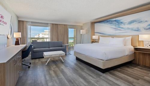 Standard King Room with Sofa Bed and Private Balcony