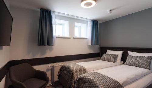 Budget Double Room Small Windows