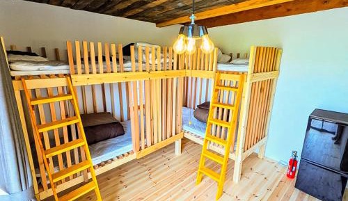 Bunk Bed in Male Dormitory Room 