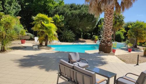 Studio with Pool View