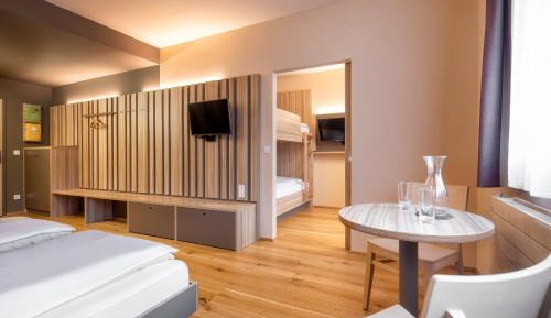 Family Room  with 2 bedrooms