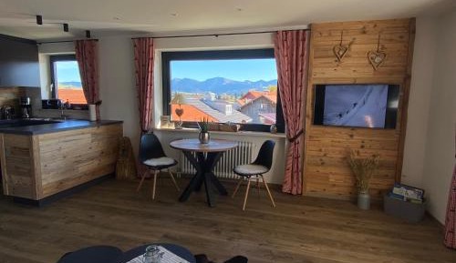 One-Bedroom Apartment with Balcony and Mountain View  