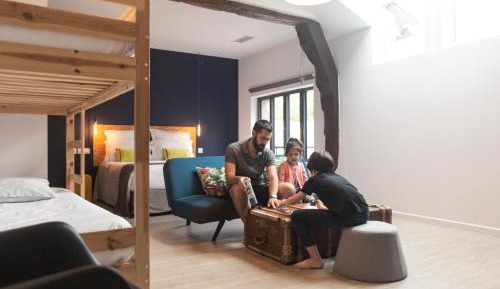 Family Room with Patio View