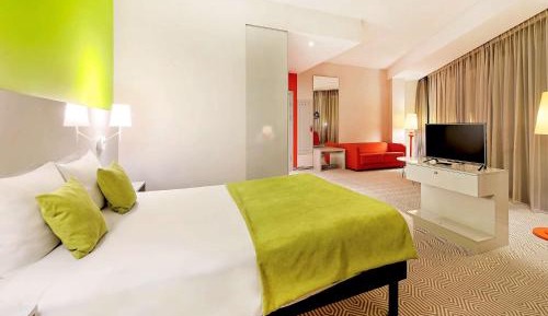 Superior Double Room with One Double Bed and Sofa