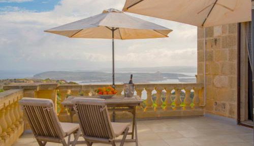 Deluxe Double Room with Balcony and Sea View