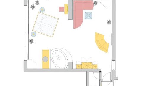 Junior Suite with Balcony and Mountain View