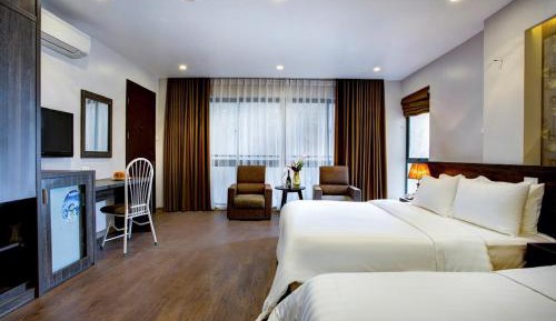 Family Room with window