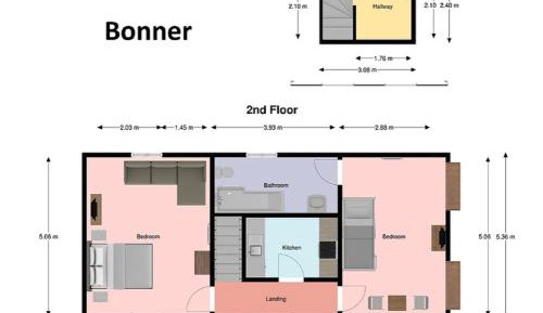 Two Bedroom Apartment - 1st Floor