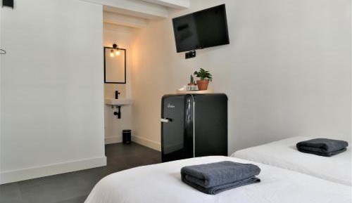 Family Room with Shared Bathroom