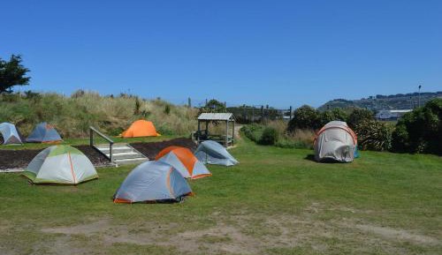 Non Powered Tent Site with Shared Bathroom - No Bed Provided