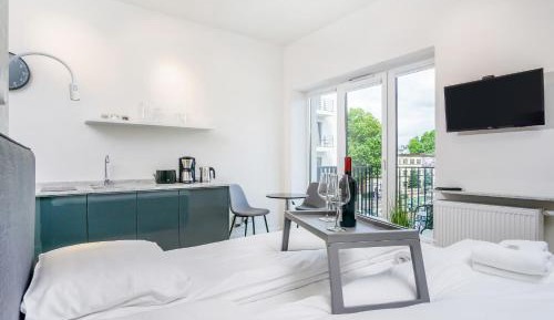 Studio with Balcony