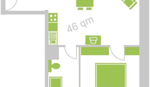 2-Room Apartment (2-4 people) (Fewo 3)