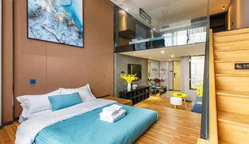 Duplex Apartment with Two Double Beds- Yiran