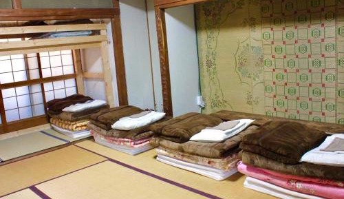 Single Futon in Japanese-Style Female Dormitory Room